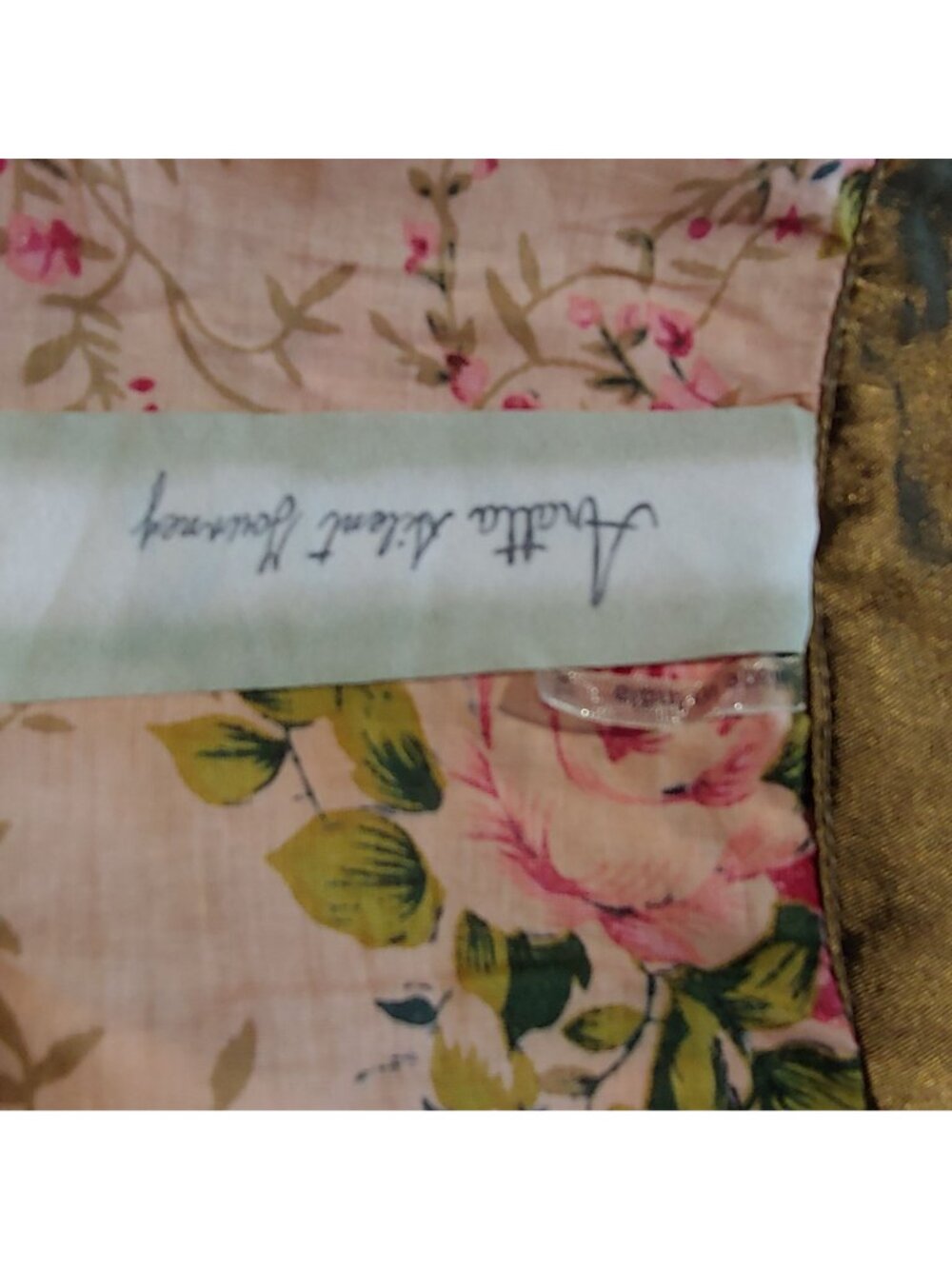 Aratta Silent Journey Garden Floral Boho Dress Romantic Cottagecore Festival XL - Picture 7 of 12